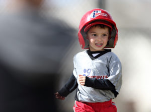 i9 sports kid playing baseball