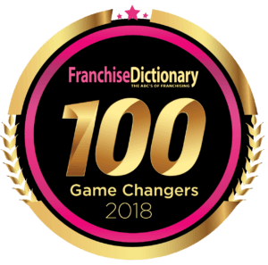 Named among Franchise Dictionary Magazine's Top 100 Game Changers for 2018