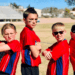 four boys who play with i9 Sports posing