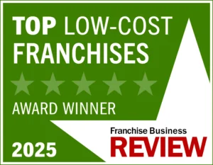 Named a Top Low CostFranchise by Franchise Business Review