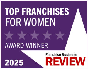 Named a Top Franchise for Women by Franchise Business Review